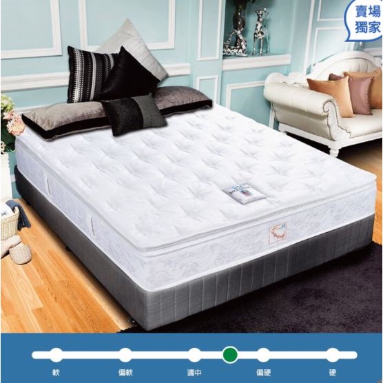 席伊麗-雙人加大床墊 183 X 190公分Sealy New Galaxy Mattress -展示品(自取再折)