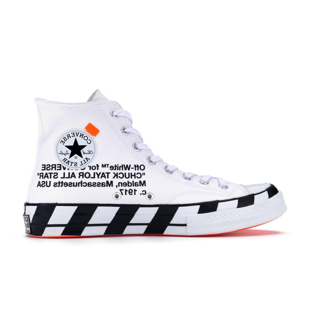converse off white chuck 70 stripe