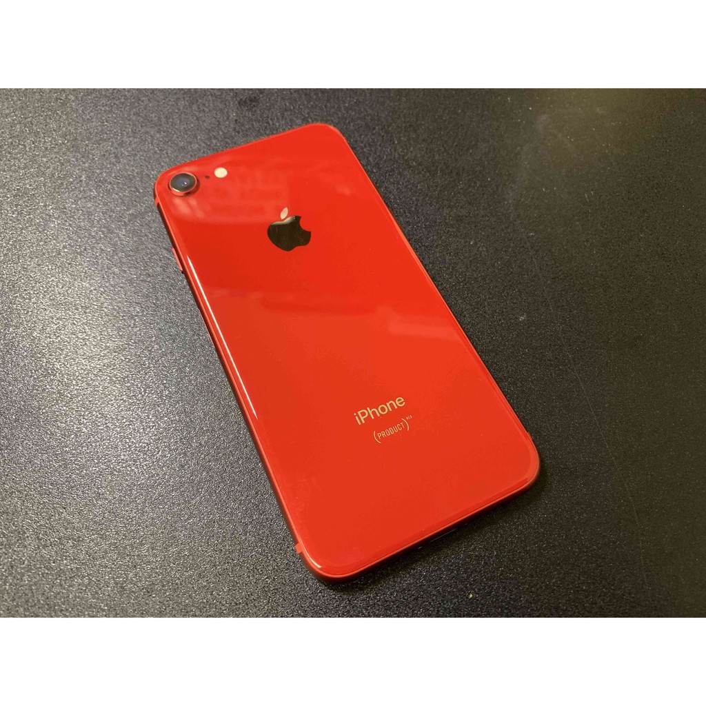 iPhone8 64G 紅色 漂亮無傷 保固內 只要15500 !!!