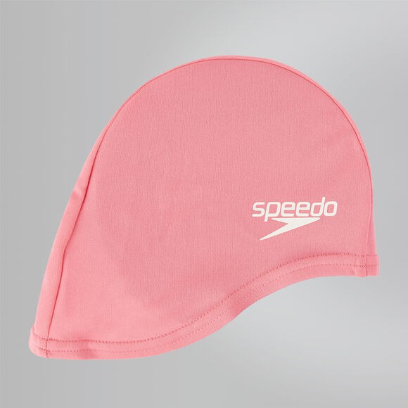 Speedo 兒童尼龍泳帽 Polyester 粉紅sd8710111587