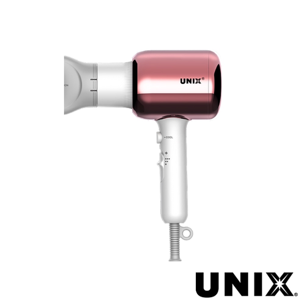 UNIX UN-A1642TW 輕奢玫瑰金負離子吹風機 公司貨