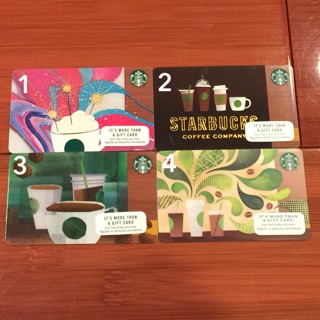 📣多件優惠📣星巴克 Starbucks 美國 隨行卡 咖啡系列