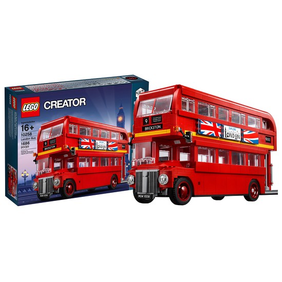 現貨 LEGO 10258 創意大師 收藏系列 倫敦雙層巴士 全新未拆 台樂貨 可搭配 燈飾購買