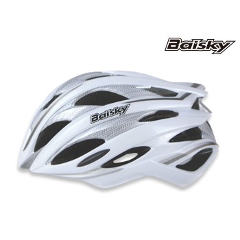 BAISKY百士奇 直排輪安全帽第一代 銀白 L/XL