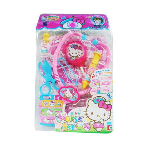 【MR W】Hello Kitty 凱蒂貓 護士組 醫生 女孩 家家酒 玩具