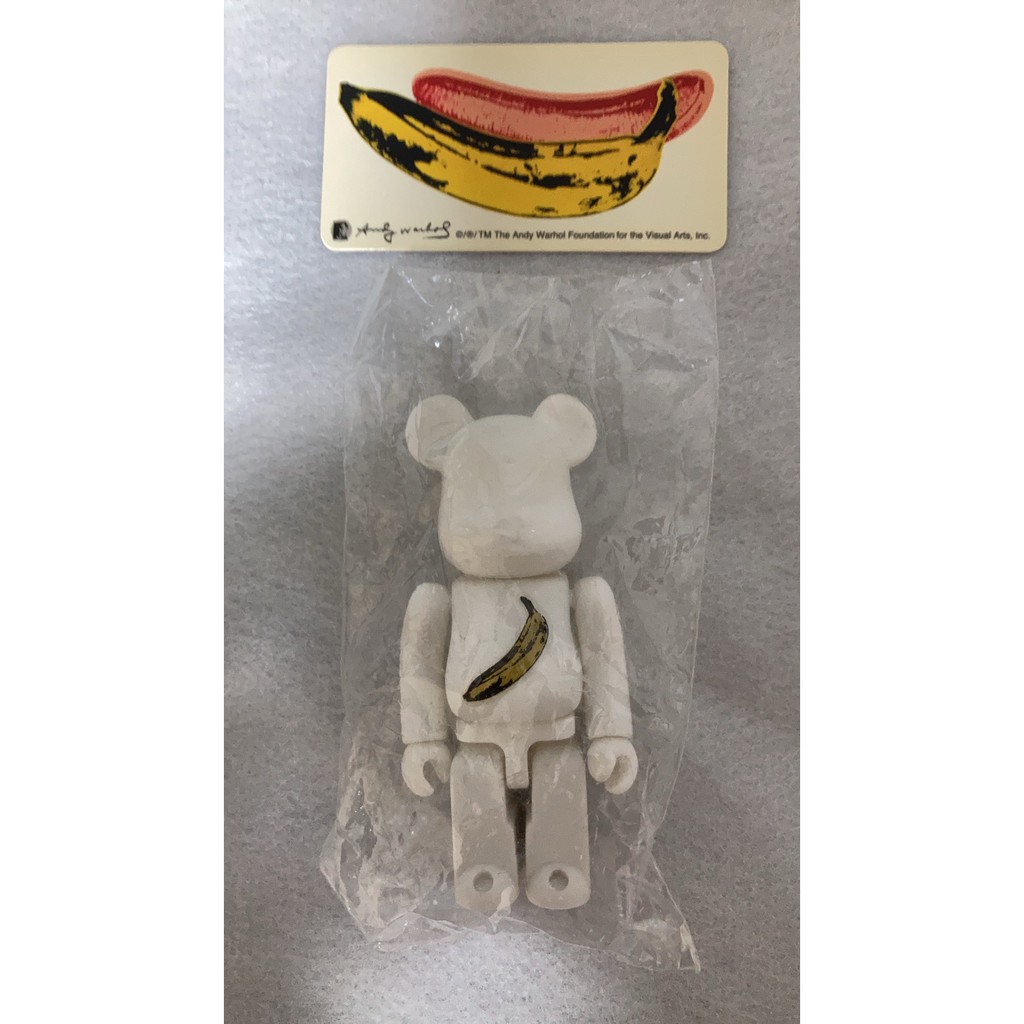 🔥現貨🔥BE@RBRICK 庫柏力克熊 100%  SERIES 23代 安迪沃荷 ANDY WARHOL 香蕉