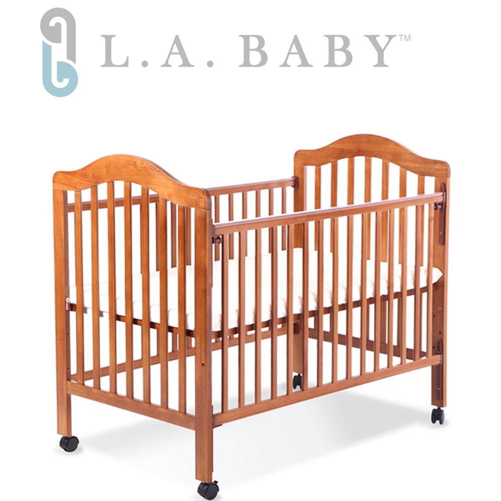 L.A. Baby  米爾頓嬰兒大床(白色/皮肯色)