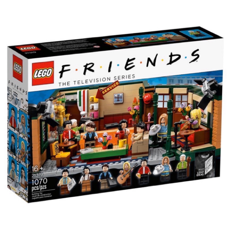 大安區可面交 全新未拆 現貨 正版 LEGO 21319 六人行 中央咖啡館 老友記 Friends