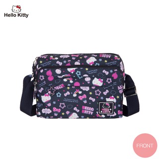 Hello Kitty-悠遊星空系列-側背包-小-深藍色 KT01Q01NY