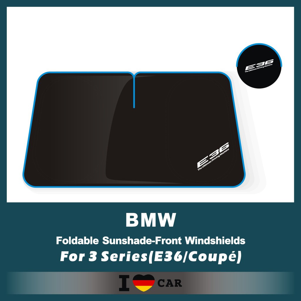 BMW_3系列 Coupe版 (E36)_可收納前檔遮陽板_(升級版)