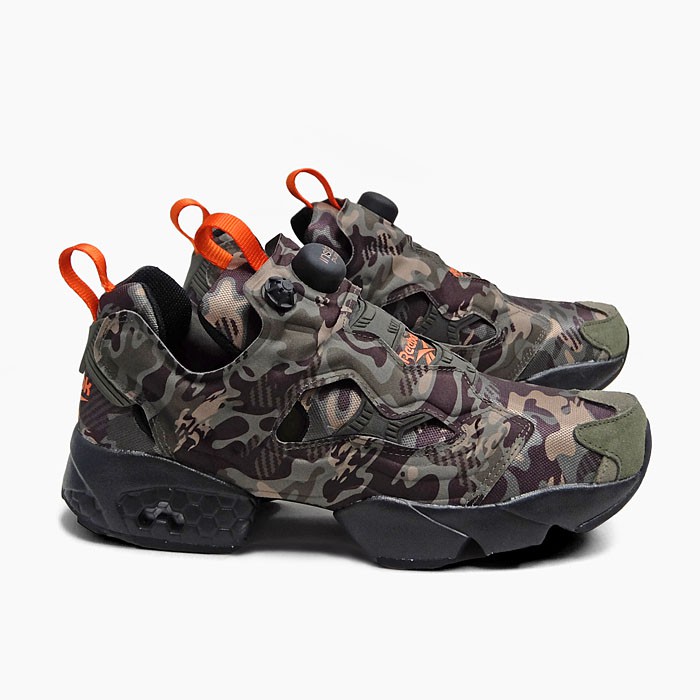 Reebok 男 軍綠迷彩 充氣鞋 Instapump fury og mu dv6962 85 95