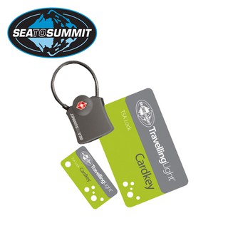 【Sea To Summit 澳洲 卡片式TSA安全鎖】STSATLTSACK/海關鎖/旅行鎖/行李鎖/悠遊山水