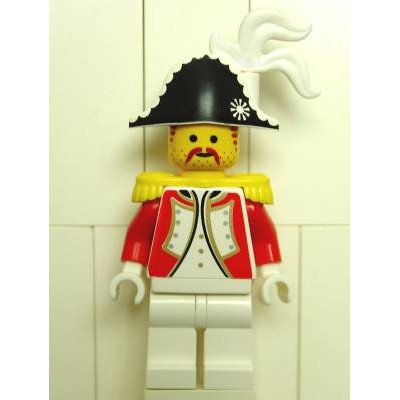 樂高人偶王 LEGO 海盜船系列#6277  pi074  總督