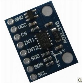 ADXL345 數字三軸重力加速度傾斜度模組 (GY-291)送 Arduino程式碼(A034)