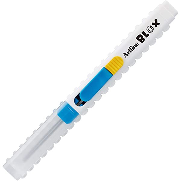 【CHL】Shachihata BLOX 積木式 筆型 剪刀 藍色 安全 好收納 攜帶剪刀 筆型剪刀 安全剪刀