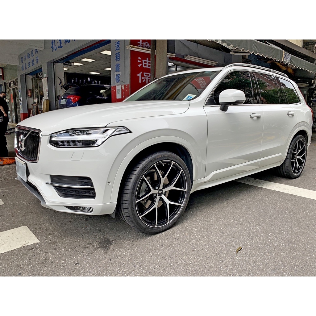 【凱達輪胎鋁圈館】BC Forged 全客製化 鍛造鋁圈 單片式 RZ21 22吋 VOLVO XC90 鑽石切面