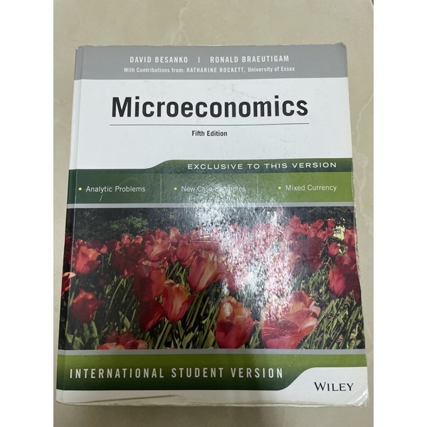 (二手)個體經濟學 第五版 Microeconomics fifth Edition