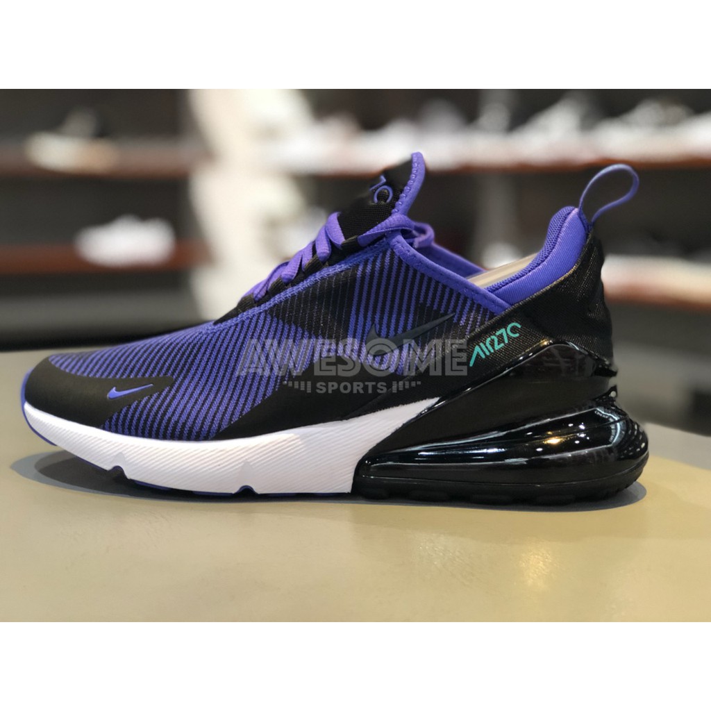 [歐鉉]NIKE AIR MAX 270 KJCRD GS 紫黑 氣墊 慢跑鞋 大童鞋 女鞋 AR0301-500