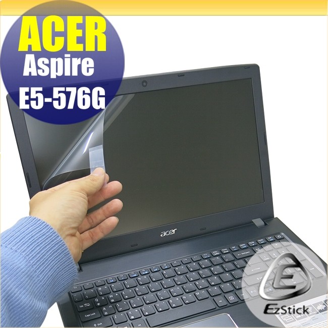 【Ezstick】ACER E5-576 E5-576G 靜電式筆電LCD液晶螢幕貼 (可選鏡面或霧面)