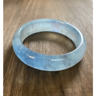 墨兒-海藍寶手鐲57.5圈口 海水藍寶石