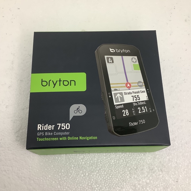 Bryton 750E 750T自行車訓練記錄器GPS碼錶