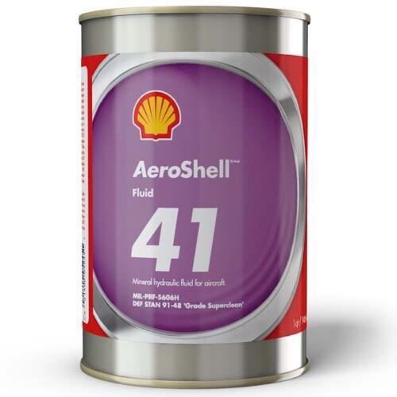 AEROSHELL FLUID 41 "液壓油"輕航機 飛機 工業油品 航空用一瓶946毫升=1QT