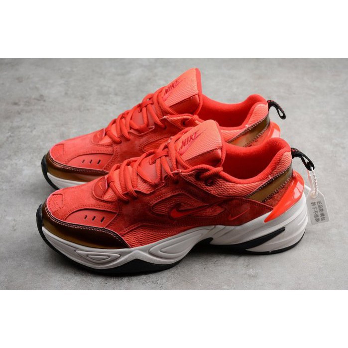 m2k tekno red suede