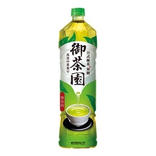 御茶園日式無糖綠茶1250ml