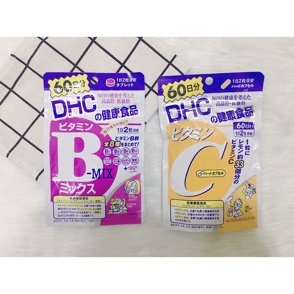 ✈日本代購✈ 日本 DHC 維他命 B 維他命 C 60日分