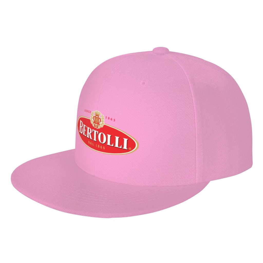 Bertolli Logo (2) 平帽遮陽帽 印花鴨舌帽太陽帽 帽子 板帽 嘻哈街舞帽 平沿帽 潮帽 平簷撞色 男帽