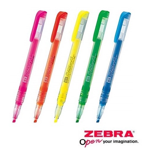 【BM必買】ZEBRA 斑馬 SPARKY-1 WKP1 直液式螢光筆 重點筆 記號筆 螢光記號筆