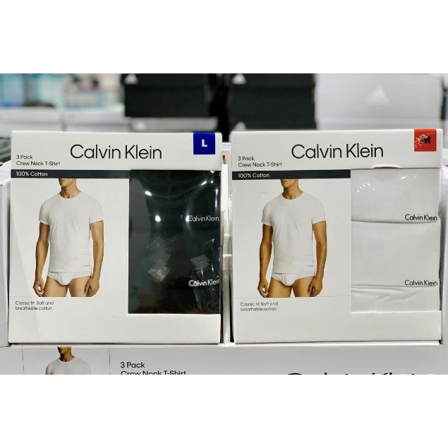 【換季出清】正版CK Calvin Klein 純棉CK 短袖 圓領內衣 內搭上衣 素T t恤 好市多代購1014560