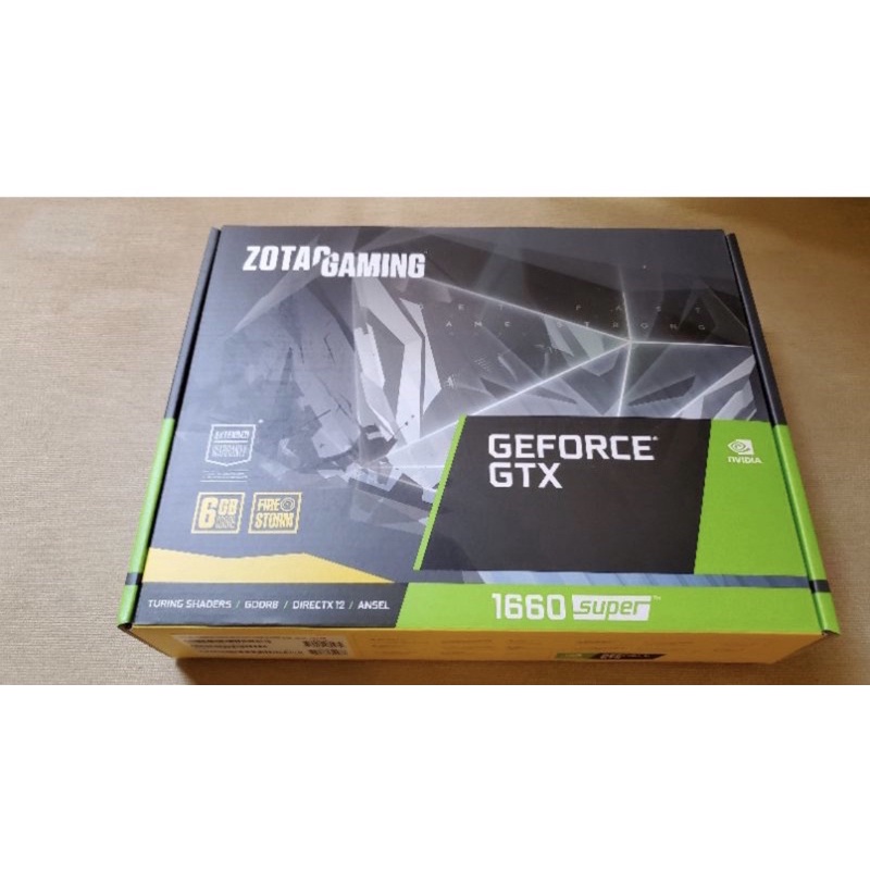 最便宜）ZOTAC GTX1660 SUPER Twin Fan 6G 顯示卡