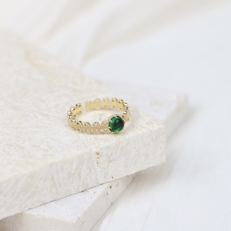 FALLON ◾復古綠寶石戒指