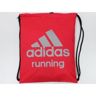 (布丁體育)公司貨附發票 愛迪達 束口休閒袋 (紅色)束口包,束口袋,運動包,雙 後背 Adidas
