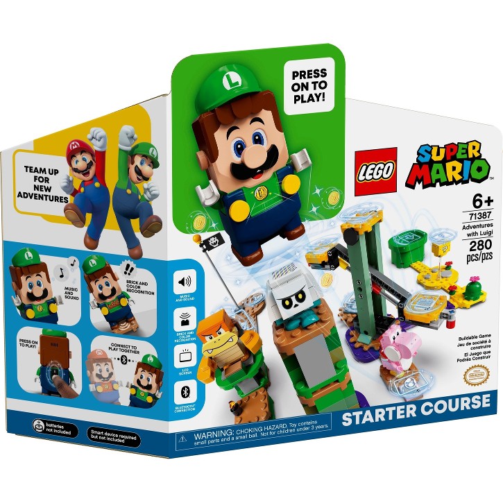 LEGO 樂高 71387 全新品未拆 路易吉冒險主機 Adventures with Luigi 枯骨栗寶寶 奔奔