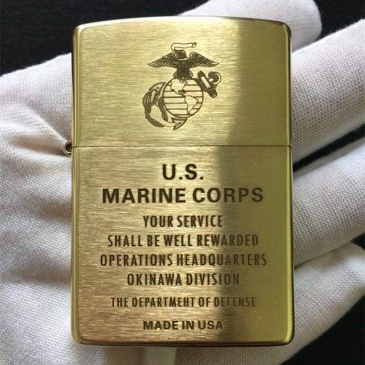 新着 MARINE U.S CORPS 米軍 zippo - タバコグッズ - alrc.asia