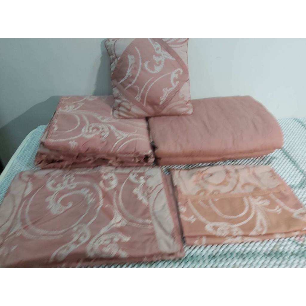 雙人床罩組床套組7件6×7尺--65100036281