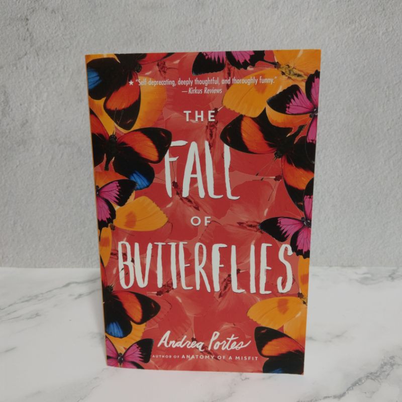 二手英文書ya現代寫實類andrea Portes The Fall Of Butterflies 蝦皮購物