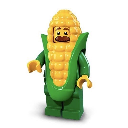 【佳樂】LEGO 樂高 玉米人 17代 71018 Minifigures 4號
