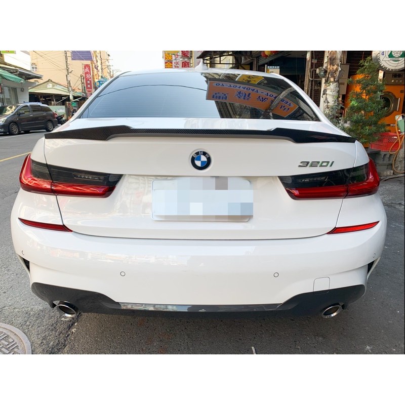 BMW G20 新款3系 M4款 抽真空 carbon 卡夢 尾翼