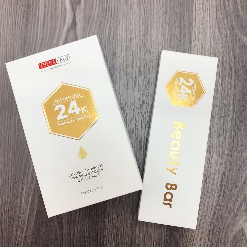 💞現貨💞澳洲 Thera Lady 24k Pure Gold / Silver 大金瓶 (送黃金棒)