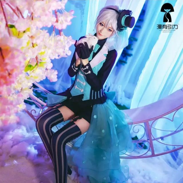 言和紫陽花嫁cosplay 三手大全套含假髮鞋子 蝦皮購物