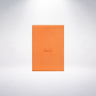 法國 RHODIA ePURE A6 封套式上翻筆記本: 橘色/Orange