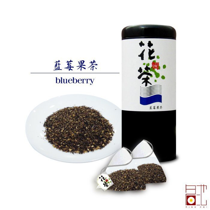 【名池茶業】藍莓果茶三角立體花茶茶包(12入)