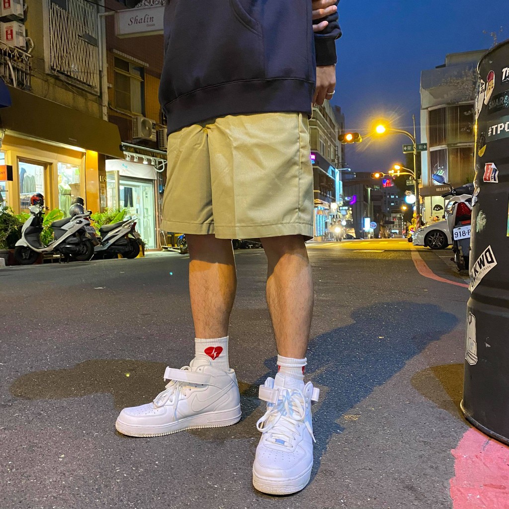 Nevermind.Tainan DICKIES 42234 中低腰 直筒 斜紋布 工裝短褲 雙色