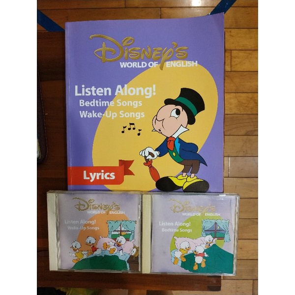 寰宇迪士尼 Listen Along 2CD+歌詞本（嬰幼兒起床歌晚安曲）