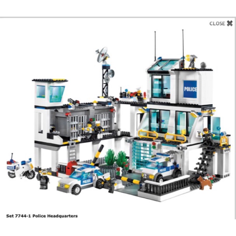 LEGO 7744 二手警察總部 （楊晉瑜）