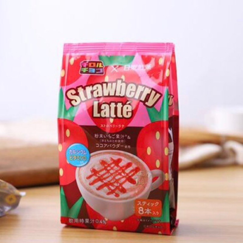 日本 日東紅茶 松尾x日東聯名款 草莓奶茶 草莓歐蕾 草莓 奶茶 沖泡飲 日本草莓奶茶 日本零食