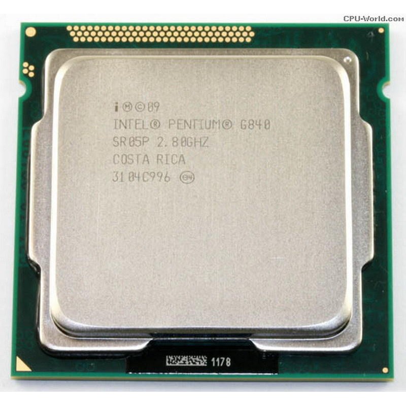 INTEL PENTIUN 奔騰G840 2.80GHZ 雙核心1155 CPU